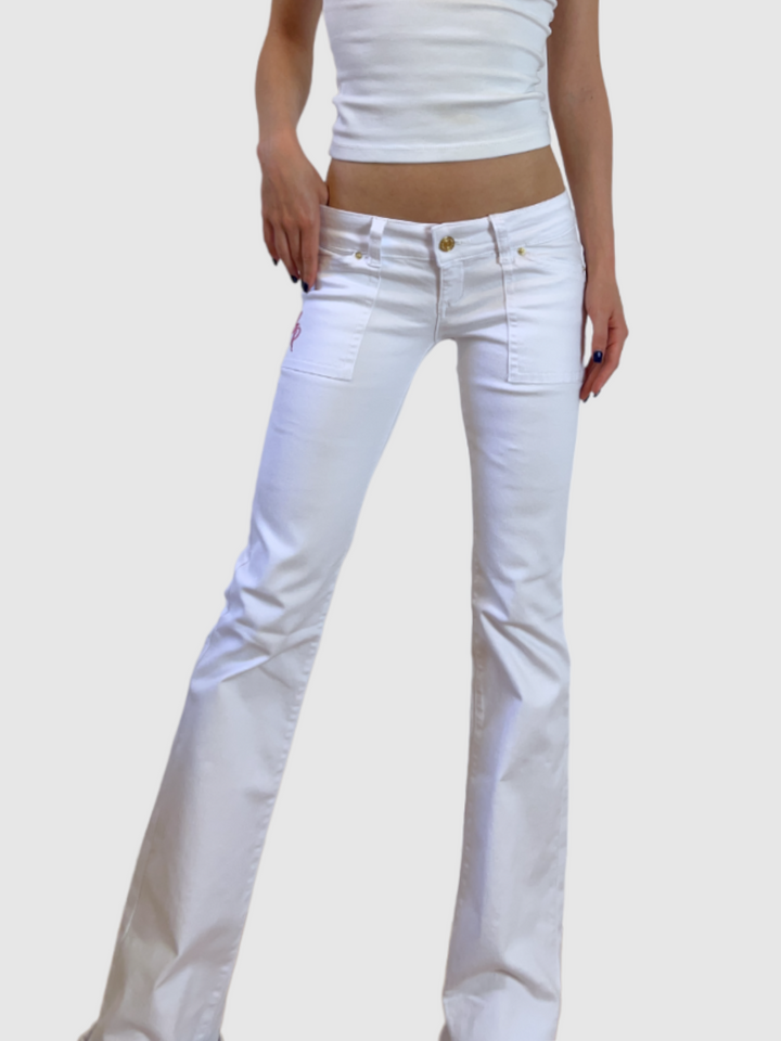 G Rise Gena Jeans - Bianca